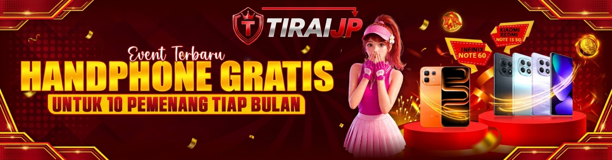 TIRAIJP BAGI BAGI HANDPHONE SETIAP BULAN NYA.