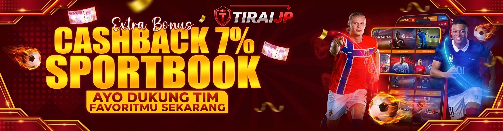 BONUS CASHBACK SPORTSBOOK 7%